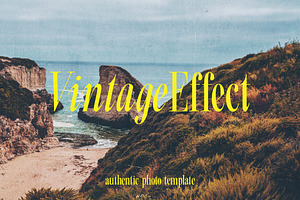 Authentic Vintage Photo Effect, a Layer Style Add-On by Design Squad