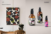 Bold Abstract Modern Flowers Pattern, a Pattern Graphic by likorbut (Thumbnail 7 of 12)