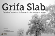 Grifa Rounded & Slab -4 fonts-, a Slab Serif Font by deFharo (Thumbnail 5 of 6)