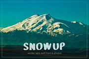 SnowUP Brush Font, a Font by Pxlhead (Thumbnail 1 of 6)