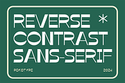 Jarwo - Reverse Contrast Typeface, a Sans Serif Font by Pekotype (Thumbnail 2 of 11)