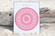 Hand drawn set of vector mandalas, an Object Graphic by Transia (Thumbnail 3 of 4)