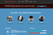 FLATSCROLLER Bootstrap 3.0. landing, a Landing Page Template by Bootstraptor (Thumbnail 3 of 5)