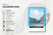 A3 Size Wall Calendar 2026 Printable, a Stationery Template by MstArtwork (Thumbnail 7 of 8)
