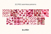 Macaron Patisserie Seamless Patterns, a Pattern Graphic by Anna Design Studio (Thumbnail 3 of 6)