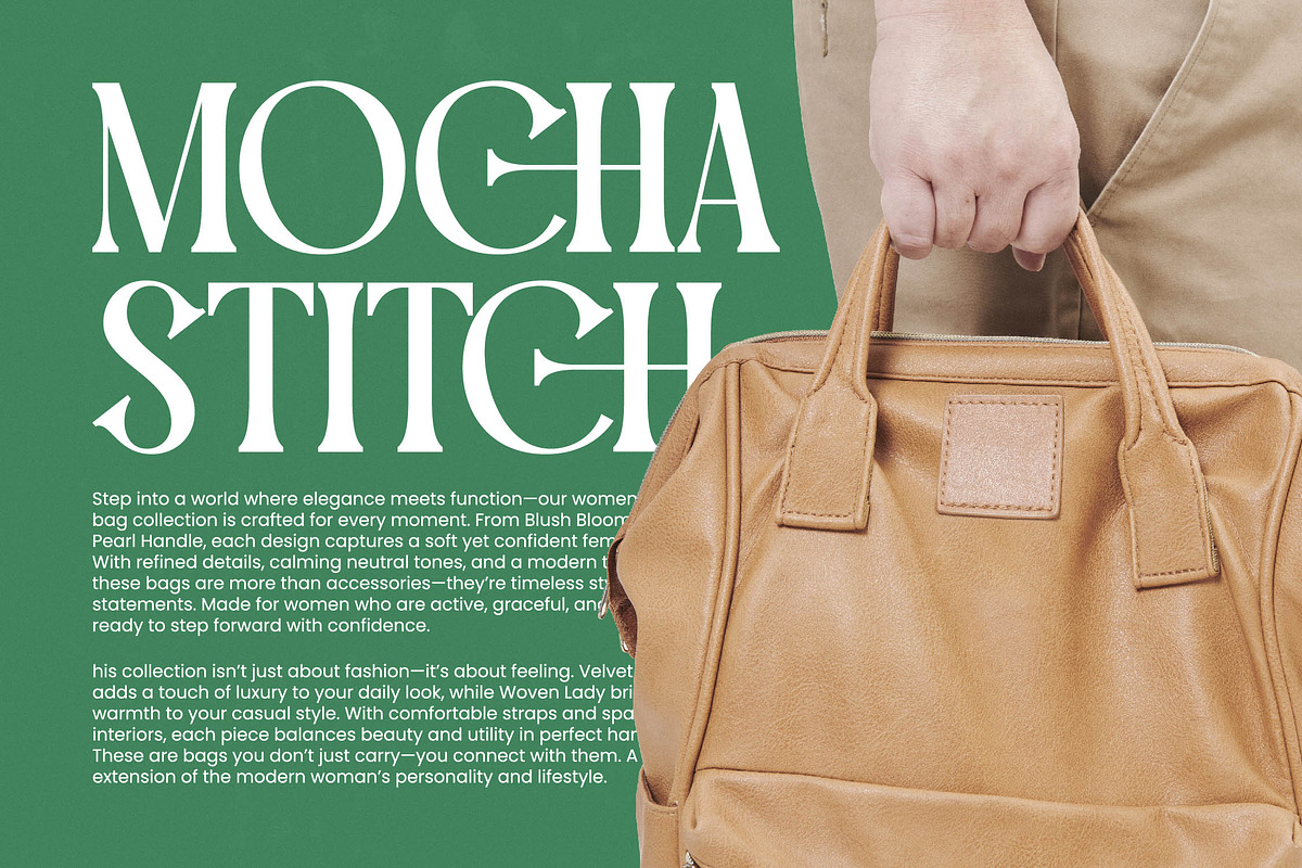 Mequnch Modern Serif Display Font, a Serif Font by timelesstype.co (Photo 15 of 20)