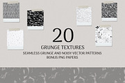Grunge Textures Pack, a Texture Graphic by Cozy pattern shop (Thumbnail 1 of 10)