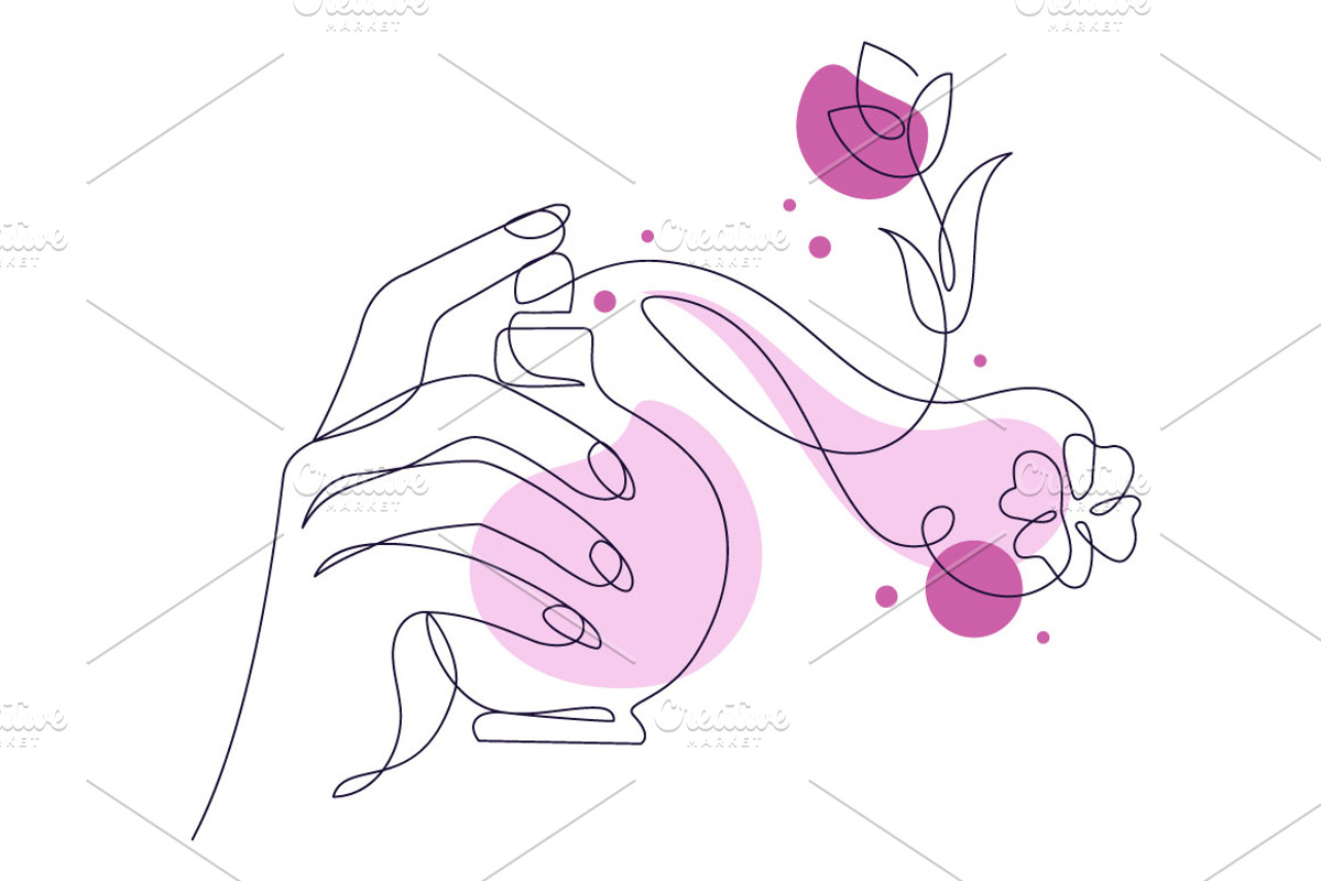 6 Perfume Vector Illustration, an Object Illustration by denayunebgt (Photo 3 of 3)