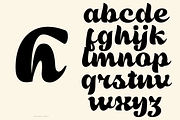 Chyari Script, a Script Font by madeDeduk (Thumbnail 6 of 8)