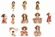 Cottagecore Spring Clipart, an Illustration by Designworld (Thumbnail 4 of 6)