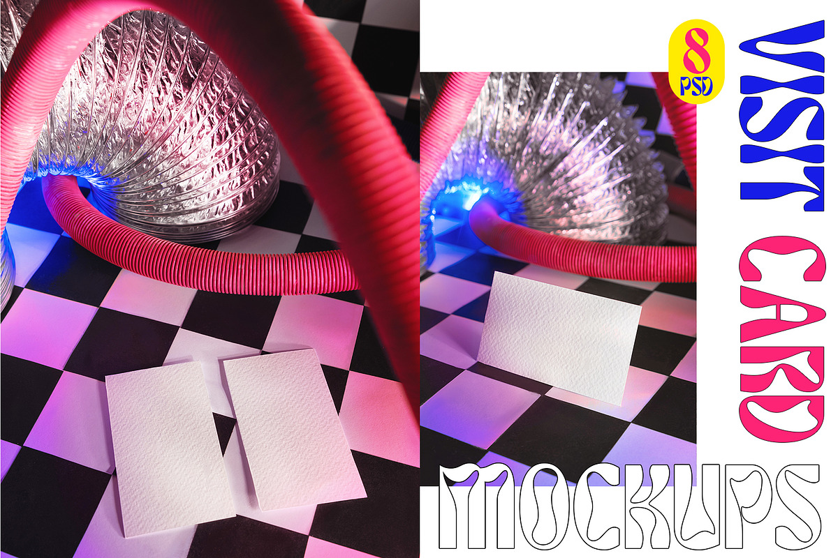 Groovy Business Card Psd Mockups, a Print Template by Neutral Mockups (Photo 1 of 3)