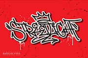 Streetlight | Graffiti Font, a Blackletter Font by Madhaline Studio (Thumbnail 12 of 13)