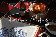 Aesthetic Kitchen Frame Mockup, a Product Mockup by ArtwithFrame (Thumbnail 1 of 5)