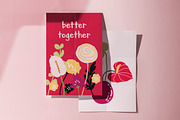 Be my Valentine flowers collection, a Seasonal Illustration by Volha Studio (Thumbnail 11 of 11)
