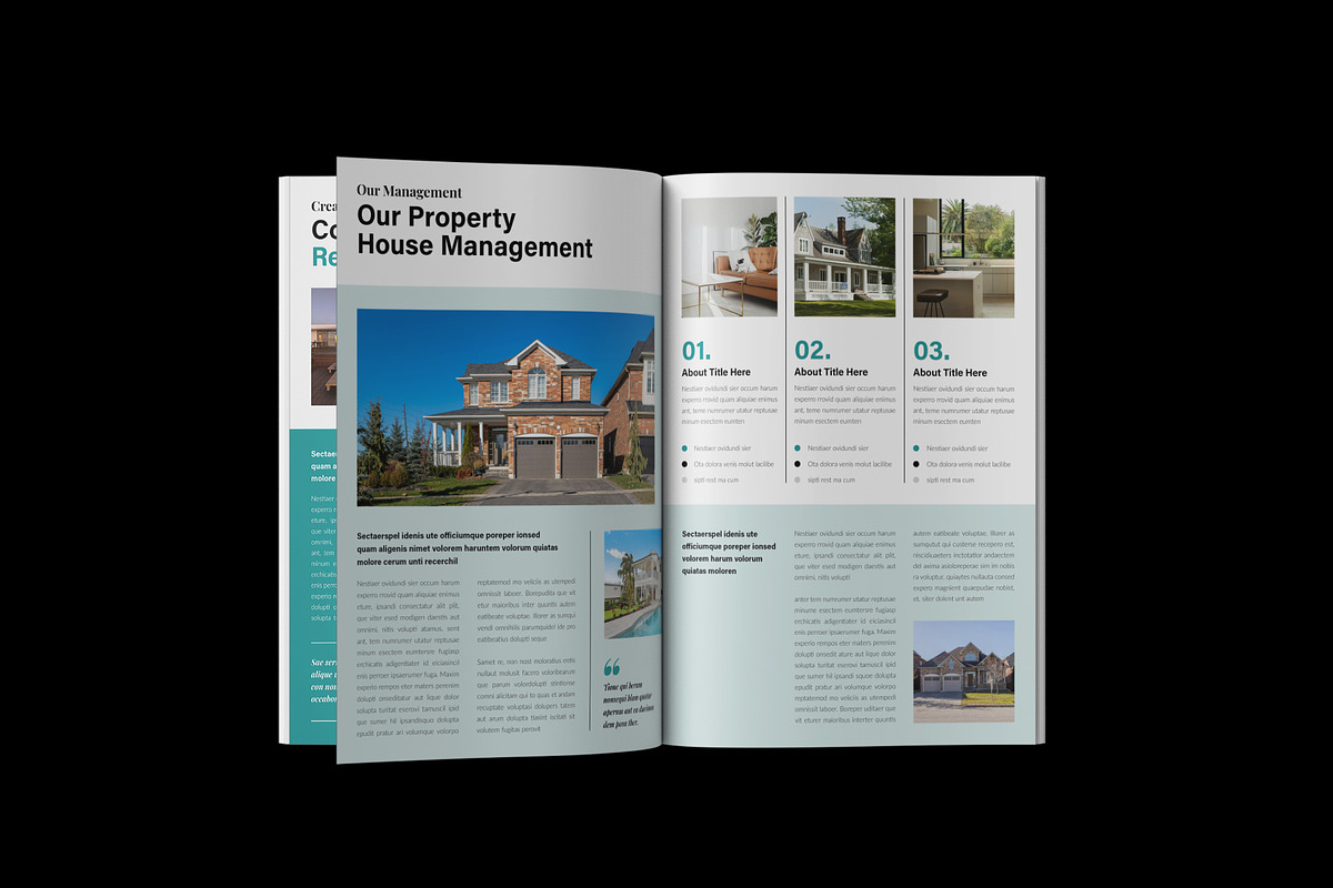 Real Estate Magazine Brochure, a Brochure Template by NorthPeak (Photo 5 of 8)