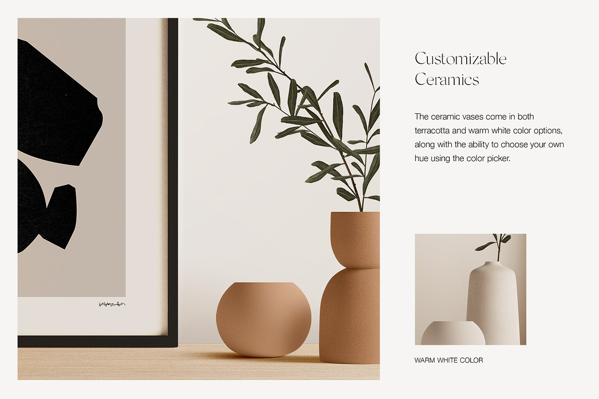 Dwell: Frame Mockup Scene Creator, a Product Mockup by October November (Photo 6 of 9)