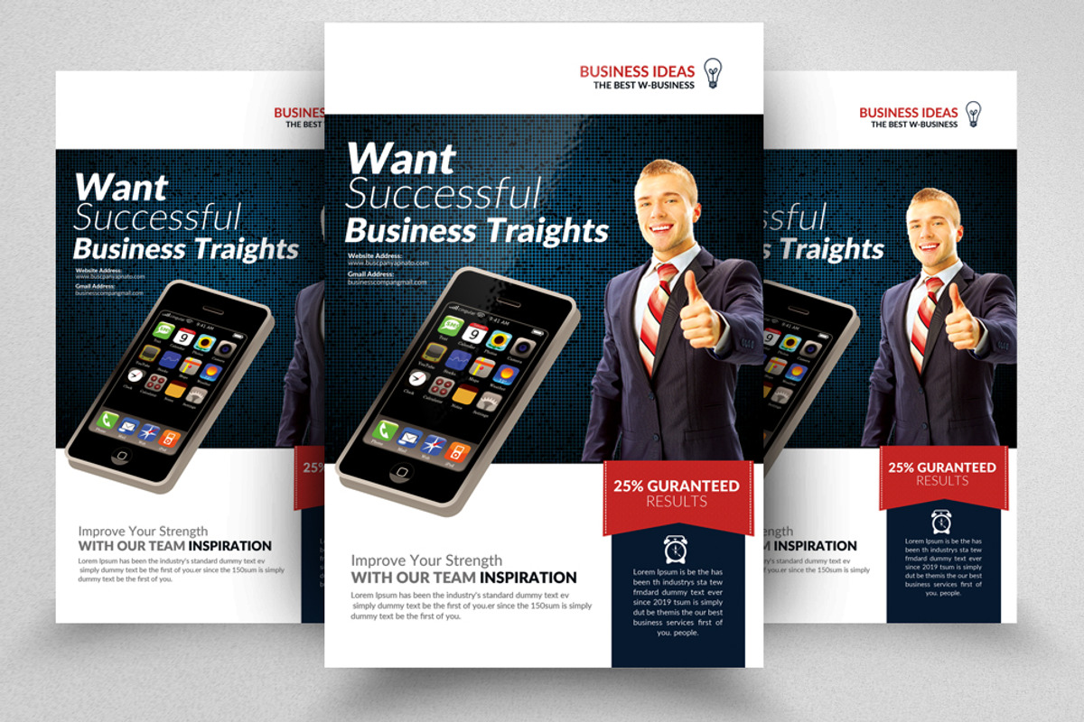 100 Business Flyers Mega Bundle, a Flyer Template by Design Up (Photo 94 of 100)