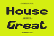 Baedar Refracted, a Sans Serif Font by Craft Supply Co. (Thumbnail 3 of 8)