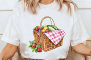 Watercolor Summer Chic Clipart, an Illustration by designcity5 (Thumbnail 4 of 5)
