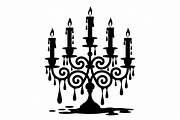 Candle silhouette vector, an Illustration by Amazin_art (Thumbnail 3 of 13)