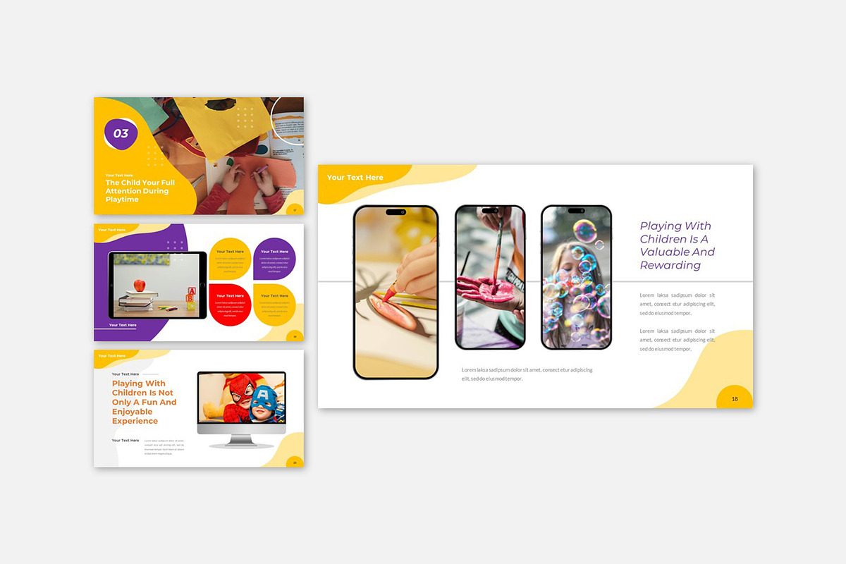 Kinder Zone Children Education PPT, a Presentation Template by Robs Daily Design (Photo 5 of 20)