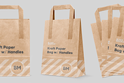 Paper bag mockup, a Product Mockup by BlackMockup (Thumbnail 4 of 11)