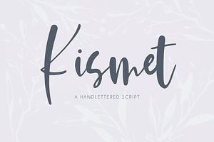 Kismet Handwritten Script