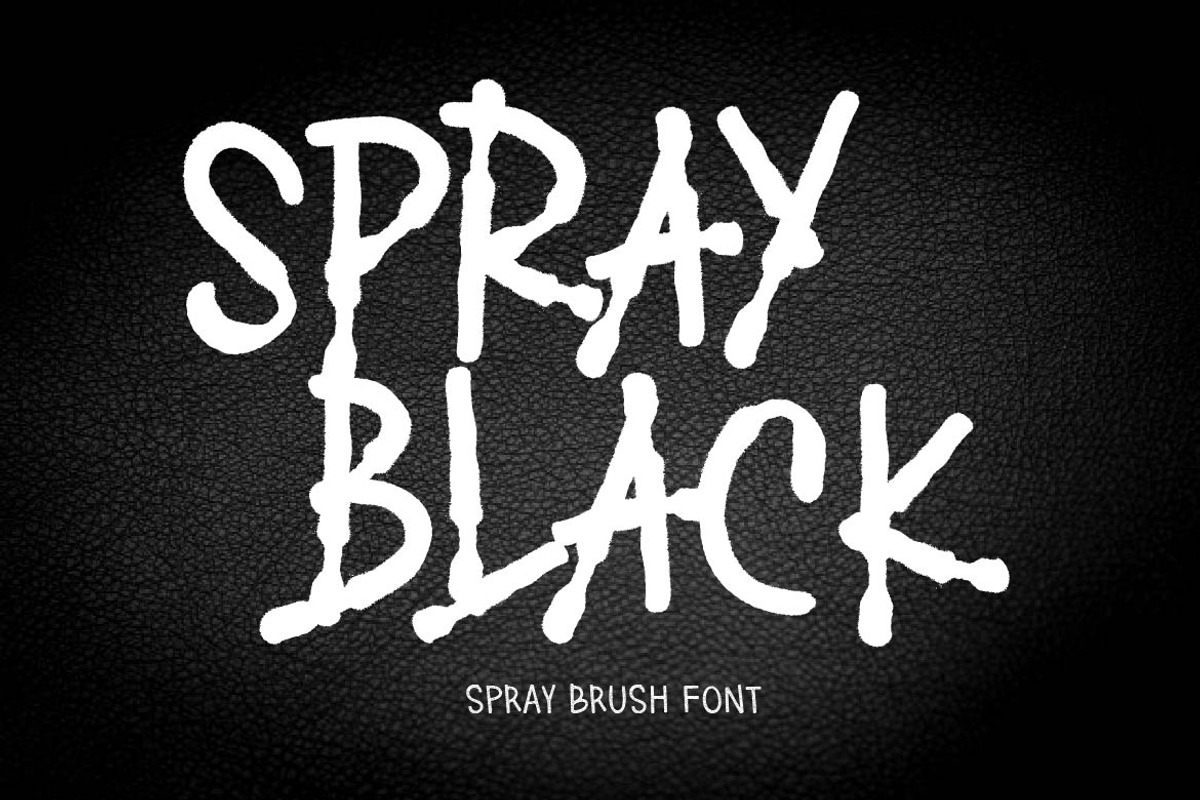 Brush Font Bundle 45 Fonts, a Blackletter Font by AMINMARIO (Photo 30 of 45)