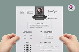 CV Template , Cover Letter Template