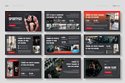 Gym & Sports Google Slides Template, a Presentation Template by fluffstudio (Thumbnail 2 of 4)