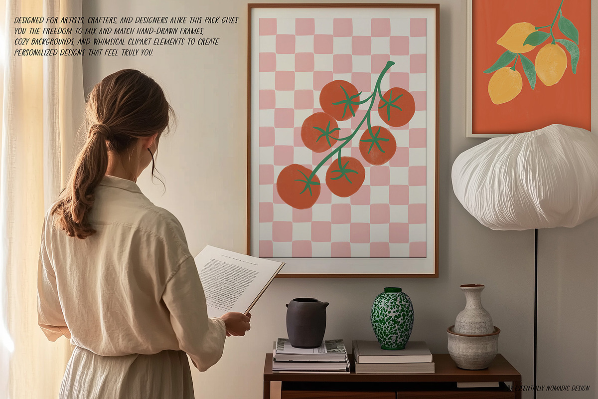 Whimsical Illustration & Frames, an Object Graphic by Essentially Nomadic (Photo 14 of 15)