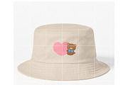 Cute Bear with Heart SVG, an Illustration by TheHitShop (Thumbnail 9 of 10)