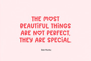 Pink Love - All Caps Heart Font, a Sans Serif Font by Kaya Fonts (Thumbnail 4 of 20)