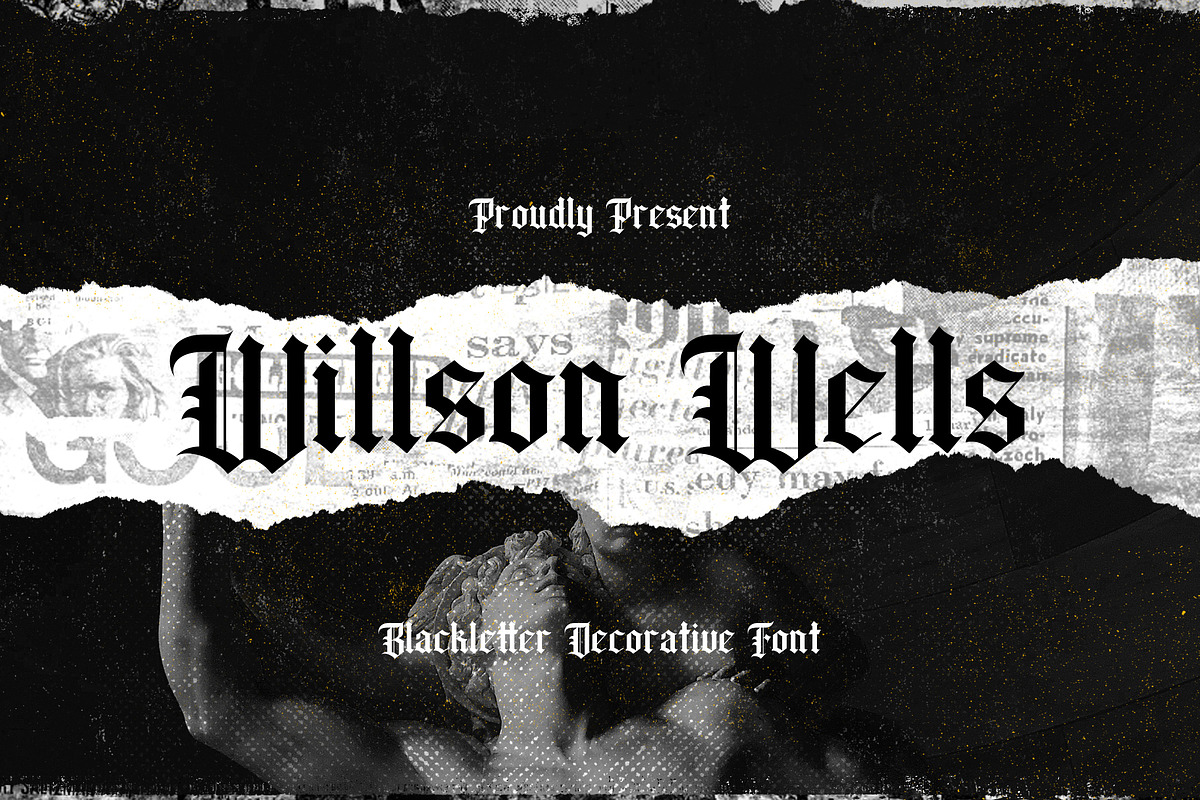 Wilson Wells - Blackletter Font