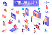 Mega Bundle Isometric Elements, an Illustration by alexdndz (Thumbnail 9 of 27)