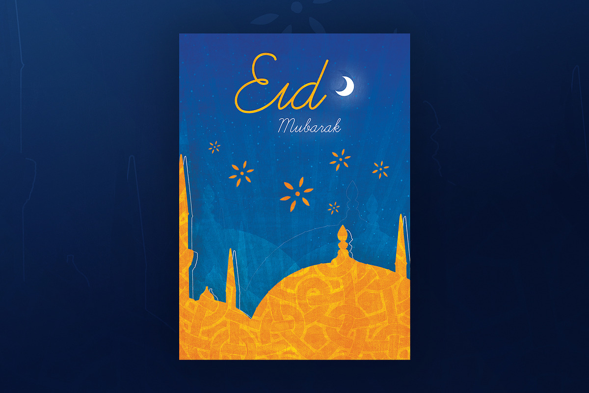 Eid Mubarak v1 Greater Bairam, a Flyer Template by Zoomin Istanbul (Photo 4 of 5)