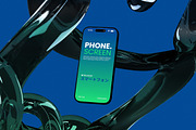 Phone Screen Mockup, an iPhone Mockup by Rielismee (Thumbnail 4 of 5)