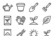 Bundles vector Gardening Plant Icon, an Outline Icon by adenpinkstore (Thumbnail 2 of 10)