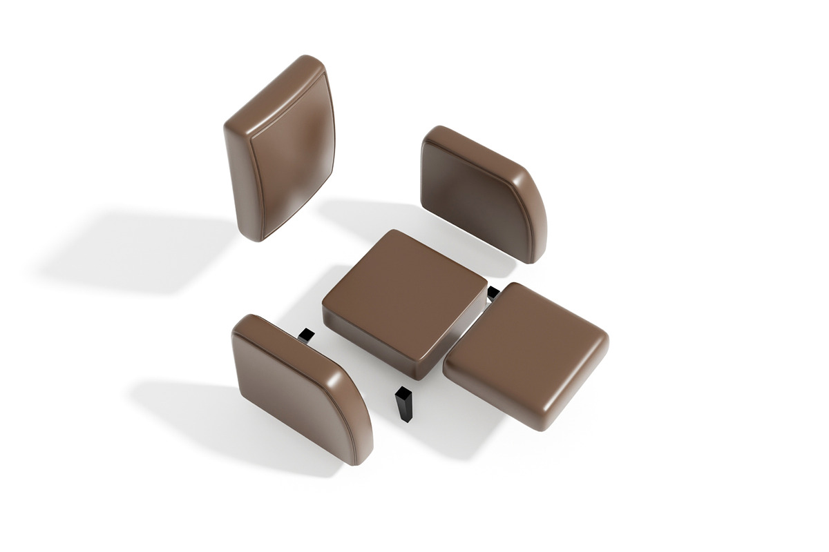 Single Armchair 3D Model, a Furniture 3D Model by mrfauzi (Photo 9 of 12)