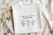 Wildflowers Line Art No:7, a Texture Illustration by Kaya Fonts (Thumbnail 9 of 17)