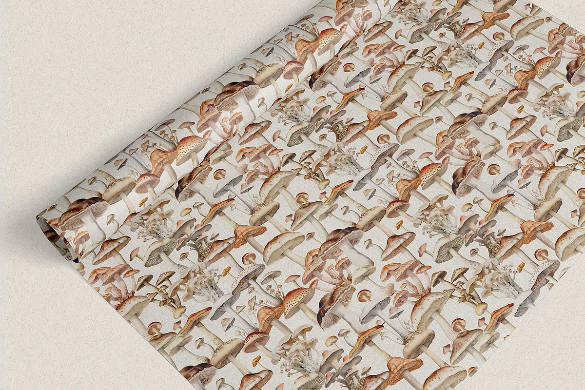 Fungi - botanical illustrations, an Object Graphic by AI Crafted Magnolia (Photo 10 of 13)