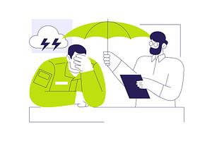 Military and veteran mental health, a Healthcare Illustration by Visual Generation