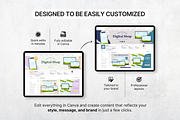 Etsy Shop Bundle Canva Templates, a Branding & Logo Template by DigiPax (Thumbnail 8 of 11)