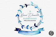 Bird Silhouettes Watercolour Clipart, an Illustration by Tommy & Tilly Design (Thumbnail 3 of 3)