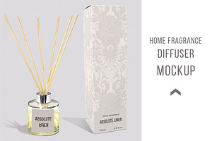 Diffuser home fragrance Mockup