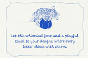 Whimsy Stroke: Cute Handwritten Font, a Handwritten Font by lerinartstudio (Thumbnail 7 of 11)