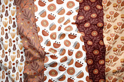 Ethno Flowers Seamless Patterns, a Pattern Graphic by Kotulska (Thumbnail 4 of 12)