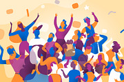 People Party Time, a Person Illustration by Hurcastock! (Thumbnail 9 of 9)