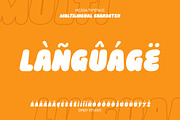 Mejiga - Fluffy Bold Font, a Sans Serif Font by Drizy (Thumbnail 4 of 10)