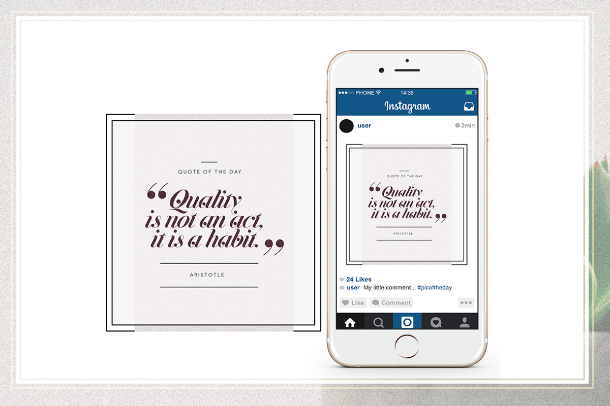GRUNGE Social Media Quote Banners, a Social Media Template by Vova (Photo 10 of 10)